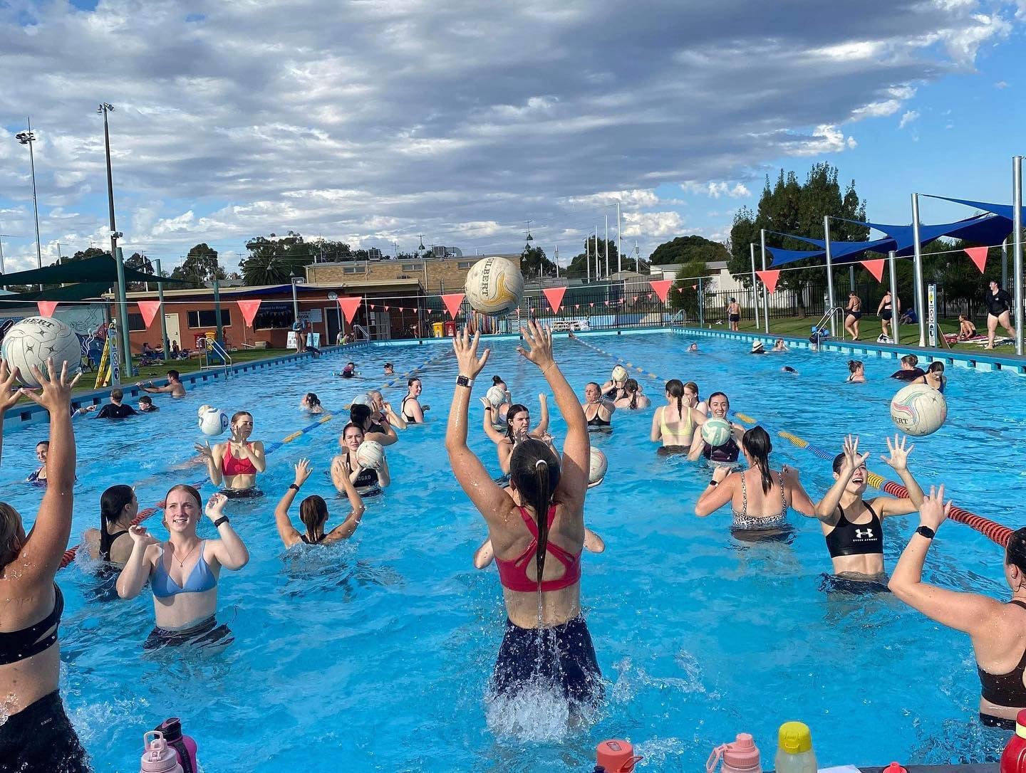 golden square pool team training