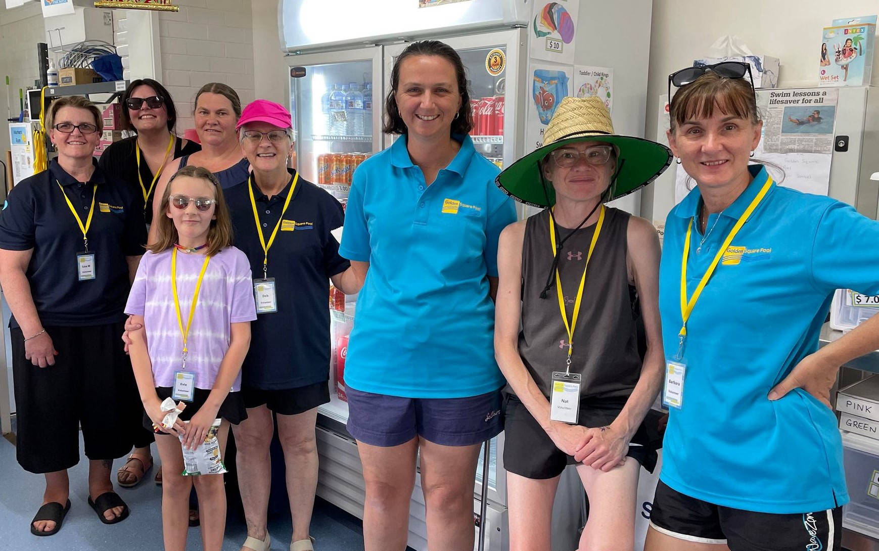 golden square pool volunteers